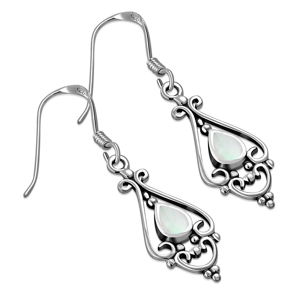 Mother of Pearl Drop Silver Earrings  
Details: creidnejewelry.com/products/21983 

• Free Shipping Today
• Jewelry made of 925 sterling silver

#silverjewelry
#creidnejewelry