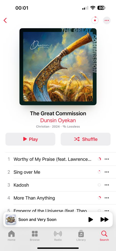 THE GREAT COMMISSION ALBUM IS NOW LIVE WORLDWIDE on all digital platforms! Spread the word everywhere! Go download and bask! Glory to God!!! Kindly Share and tag your friends!