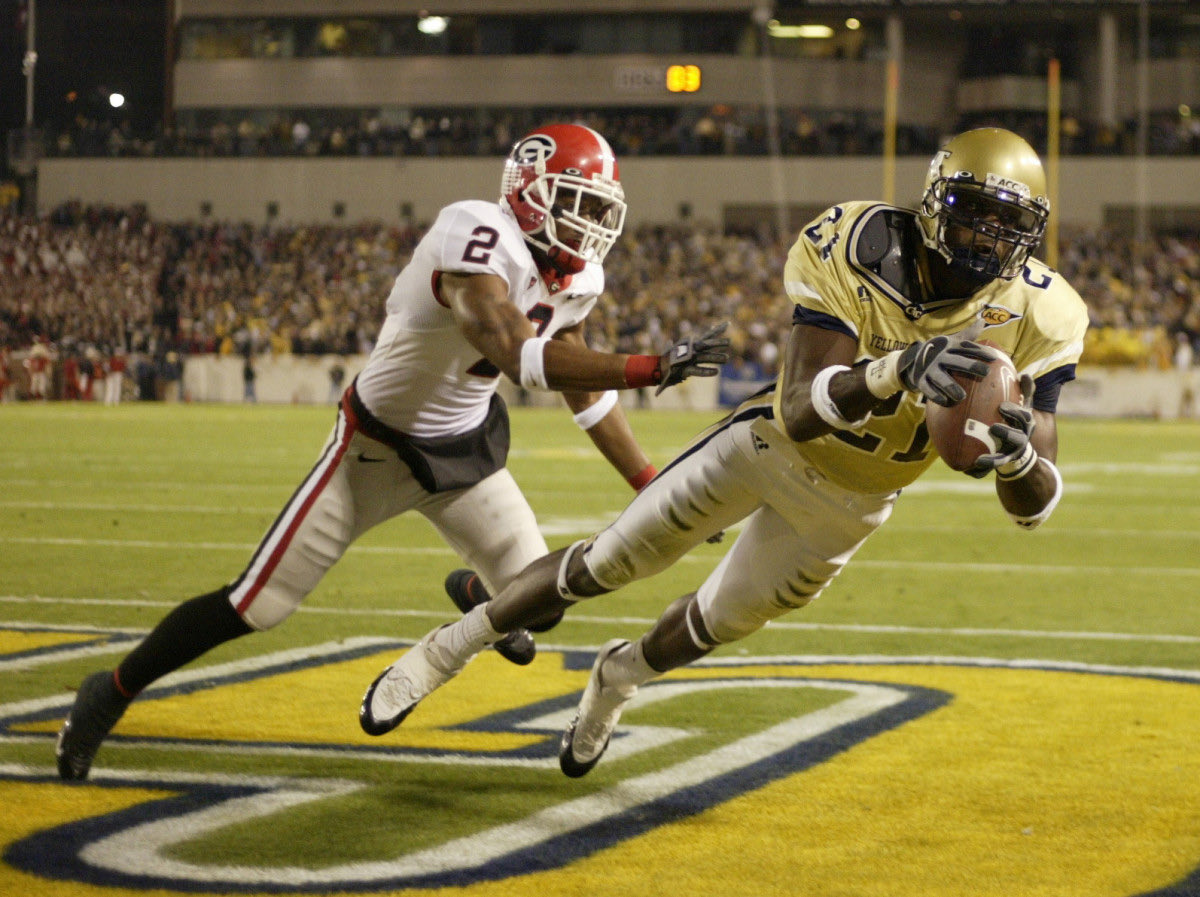 There are players ….and then there are PLAYERS..! Who is the next Calvin Johnson at GA Tech ..? #GoJackets