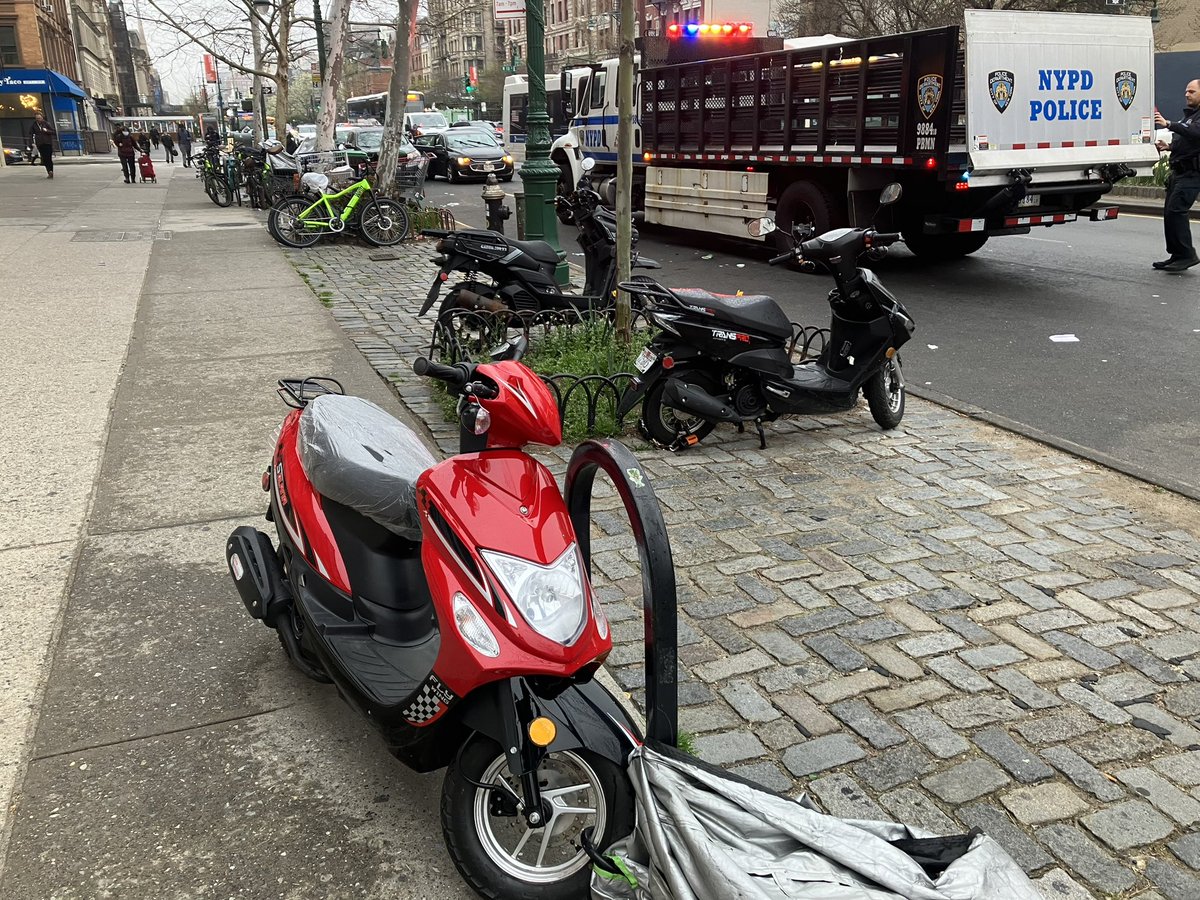 Our Traffic Safety Team is the Best in the North! The Community asked and we delivered. We seized a good amount of unregistered scooters and mopeds within our precinct.