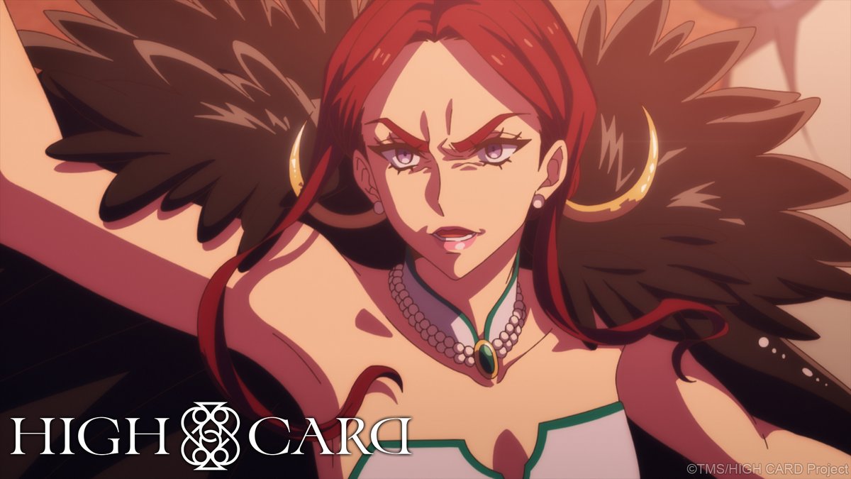 Who was your favorite new character from HIGH CARD Season 2? If you need a refresher, HIGH CARD Season 1 & 2 is available on @Crunchyroll! #HighCard