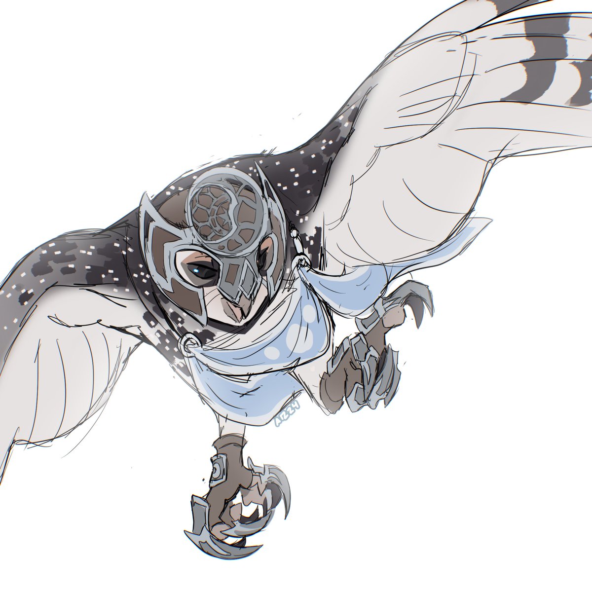 Selivus in his "ceramonial" armor. It's definitely not on him to look pretty.