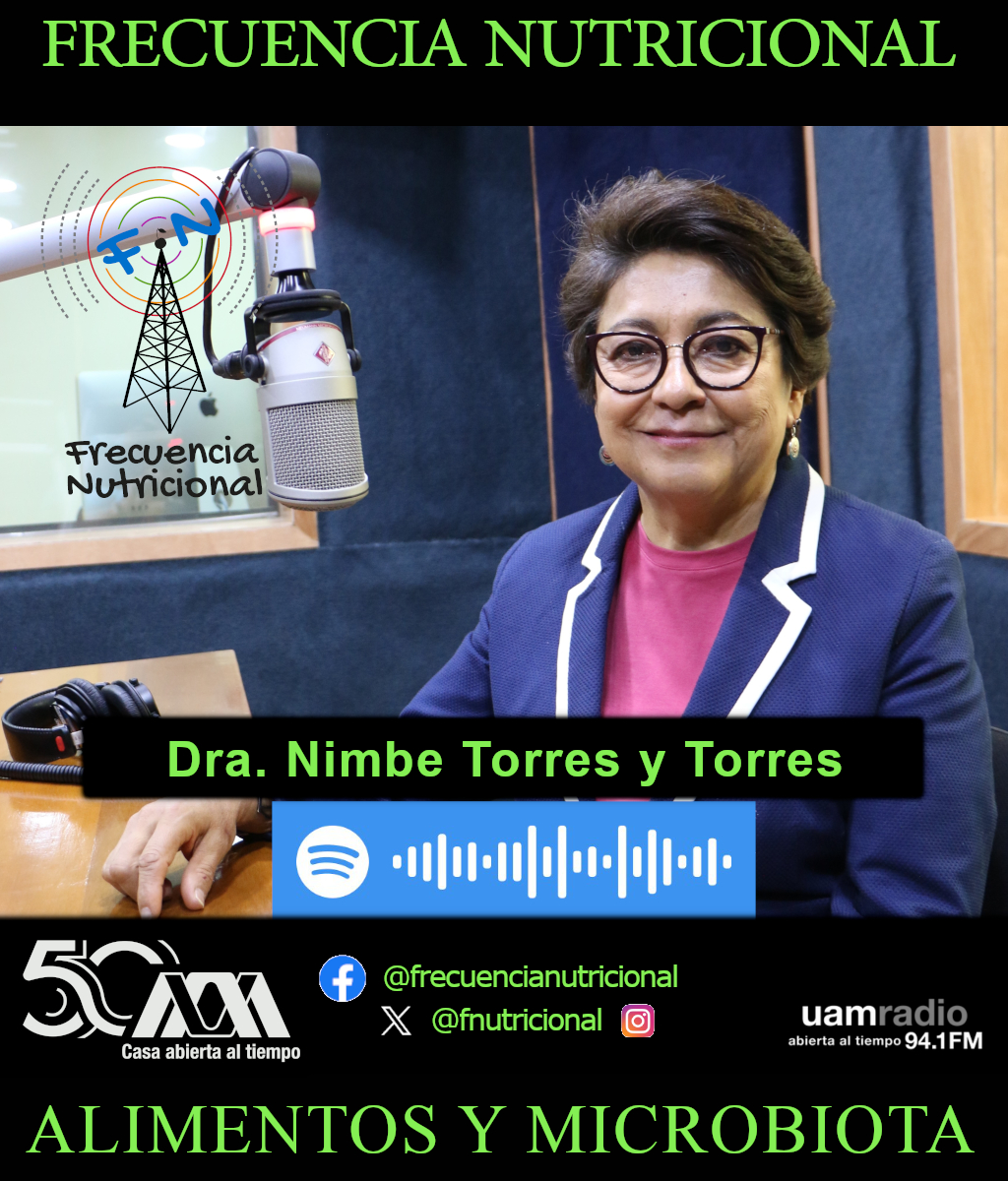 ¿Qué es la biota intestinal? ¿Qué alimentos se recomiendan consumir? La Dra. Nimbe Torres y Torres habla sobre este tema . 📧 frecuencianutricional@correo.xoc.uam.mx 📍 Unidad Xochimilco . #SoyUAM #UAM50 #UAMXochimilco #UAMResponsable @uamxoficial