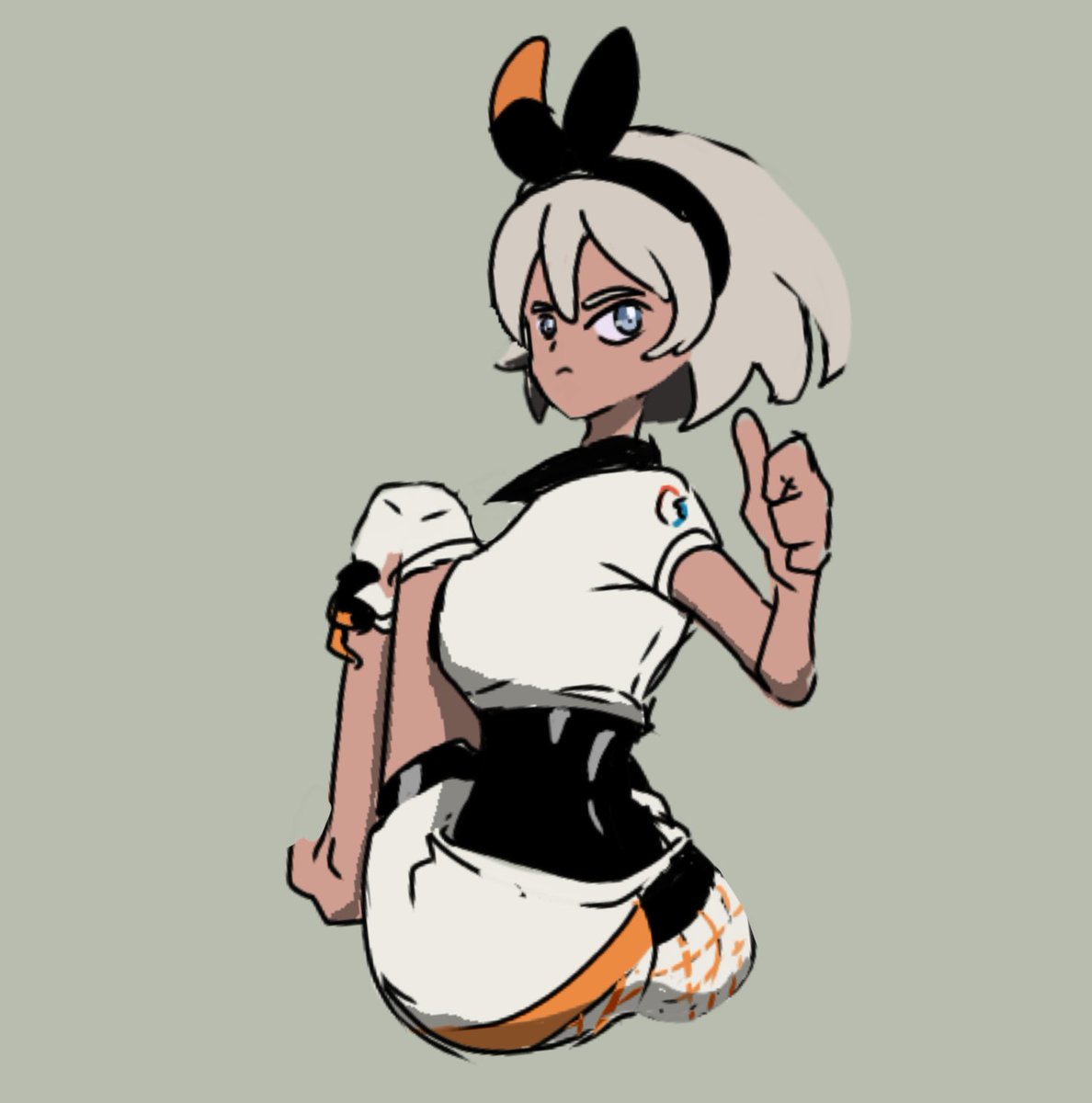 Lightsworn44's tweet photo. BEA POKEMON 
#bea #PokemonSWSH #gymleader #digitalart #2dart #galar https://t.co/Y0AUgw2dt3
