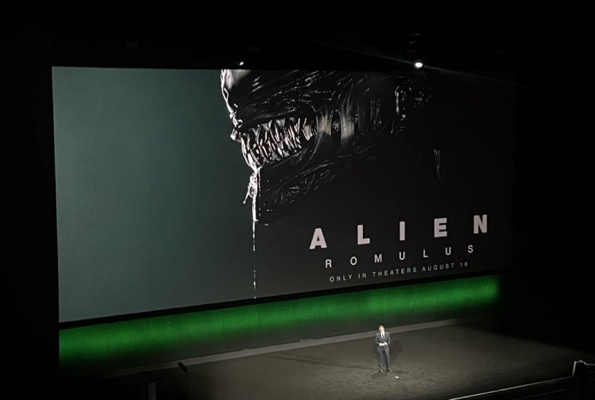 Multiple clips from ‘ALIEN: ROMULUS’ will be shown at #CinemaCon.