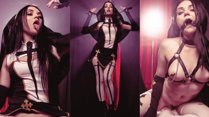 VID SOLD! Sister Cat Nun Kinky Tease 🔥 Check it out! https://t.co/NJQMGc6n8b #MVSales @manyvids https://t<a href="/tag/mvsales"class="tags"><span>#mvsales</span></a>