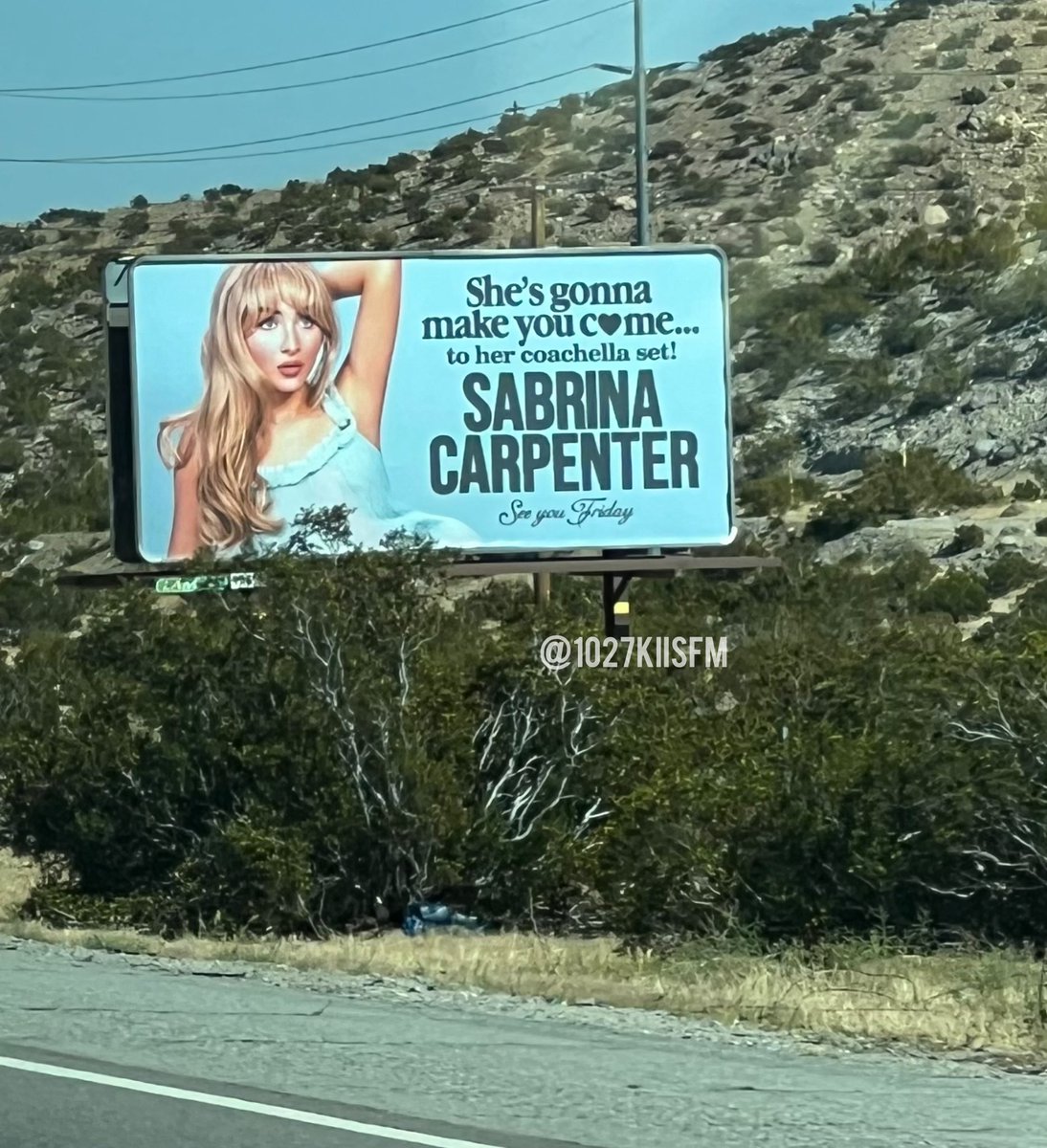 See you there queen #SabrinaCarpenter 🫡 ☕️ #Coachella