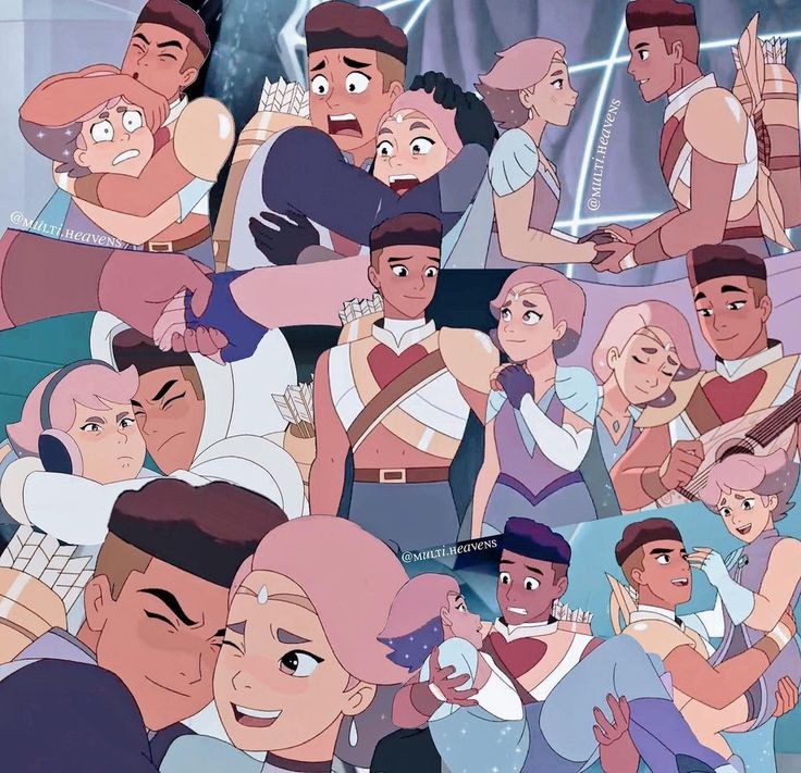 Them. 

#SheRaAndThePrincessesOfPower. 
#Glimbow.