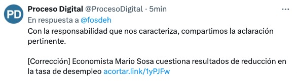 Desde el Fosdeh felicitamos a @ProcesoDigital por su profesionalismo periodístico. ¡Gracias!