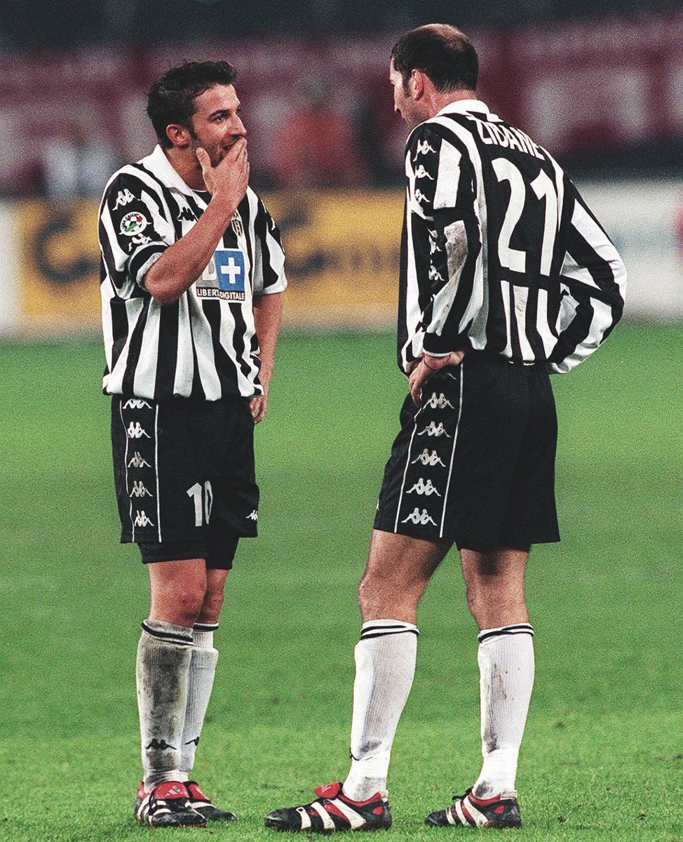 #DelPiero & #Zidane 
Magia Pura 🪄