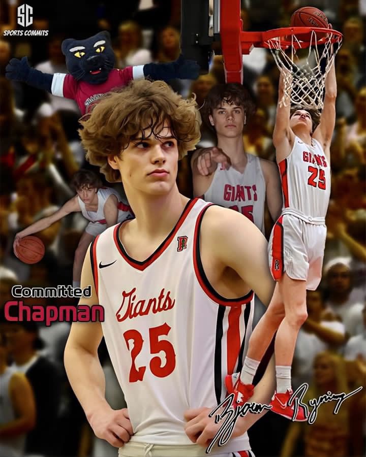 It all started with a dream ❤️🤍 I am extremely blessed and grateful for the opportunity to play basketball at Chapman University. Thanks to the coaches, my family, and Scotty Martin for helping me achieve my dreams.
