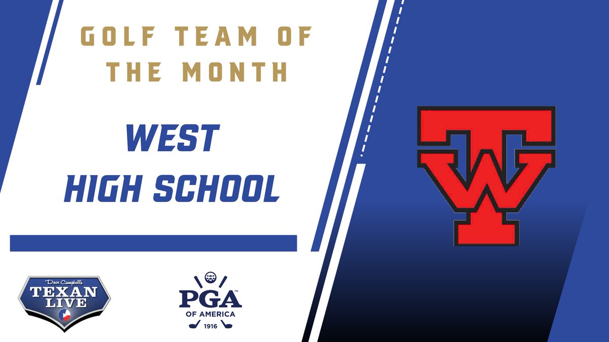 Hey @WestISD! Your golf team is up for @PGA of America Golf Team of the Year! Voting is open and unlimited until Monday, April 15th!   VOTE HERE: texasfootball.com/pga-of-america… @WestISD @westladytrojans