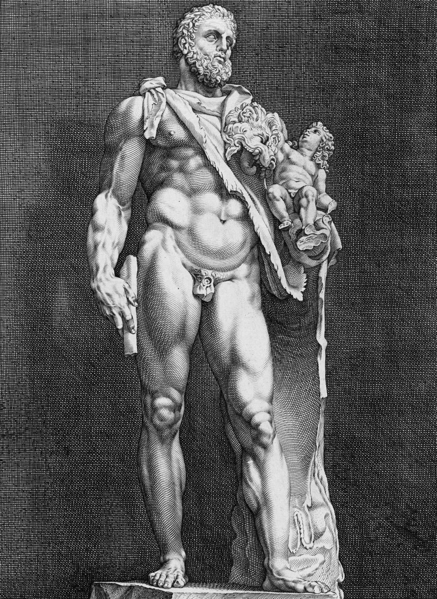 The Emperor Commodus as Hercules
— Hendrick Goltzius (1592)