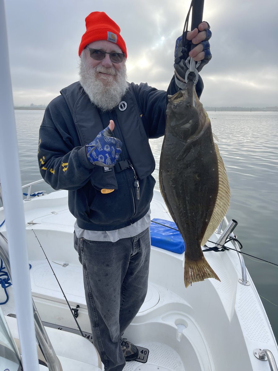 This 26' is the first keeper of the 2024 Halibut season.