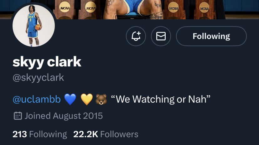 Matt_McGavic's tweet photo. Skyy Clark is a real one. https://t.co/uJ5UoS1YAm