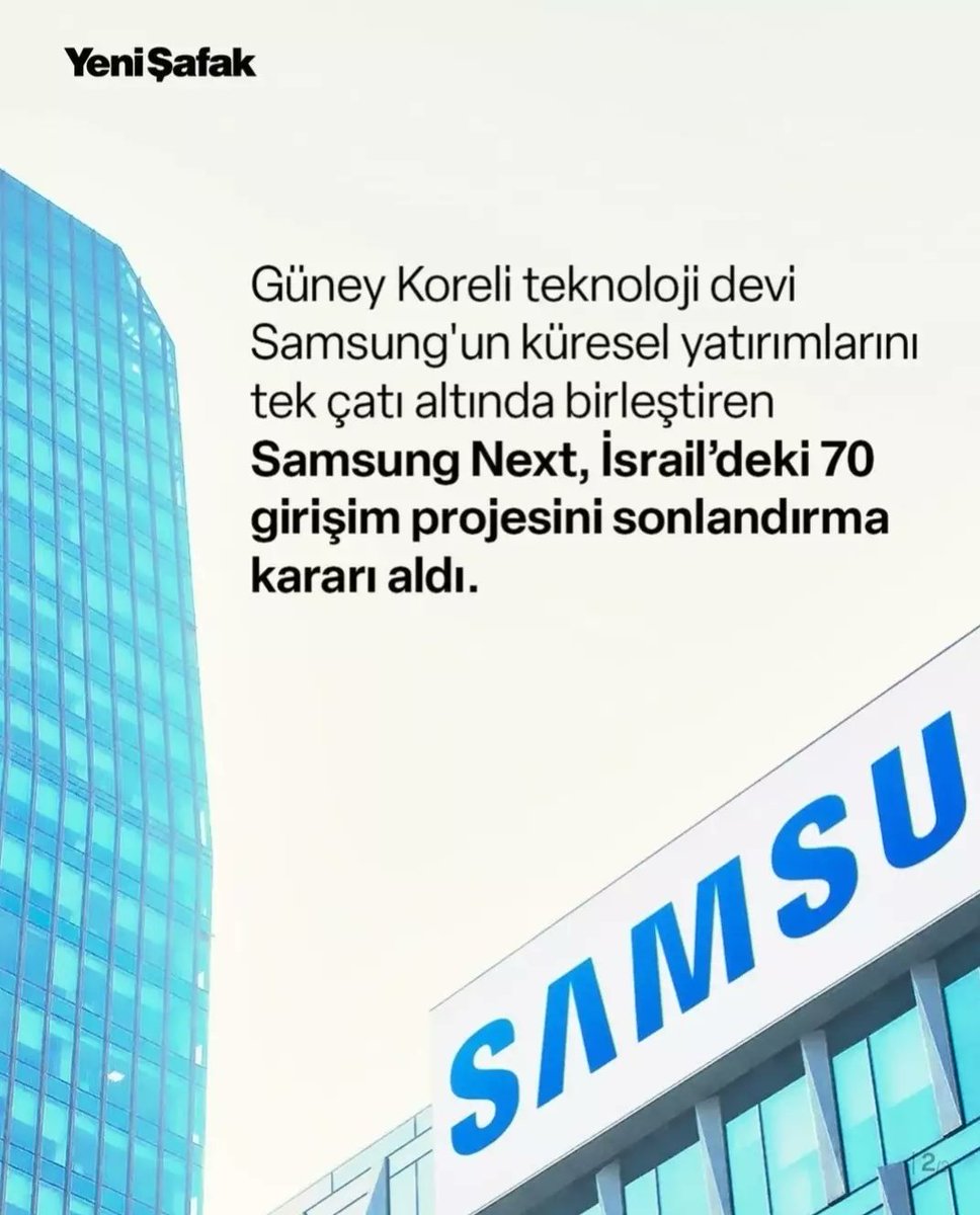 Geceye süper güzel bir haber düştü ☺️👏 Demek ki neymiş; birlikten kuvvet doğar sözü tekrar toplumda vücud bulabiliyormuş! Eğer topyekûn bütün İsrail mallarını boykot etmeye devam edersek işte hepsi tek tek İsrail'le ilişiğini kesecek biiznillah Yeter ki bizler vazgeçmeyelim 🇵🇸