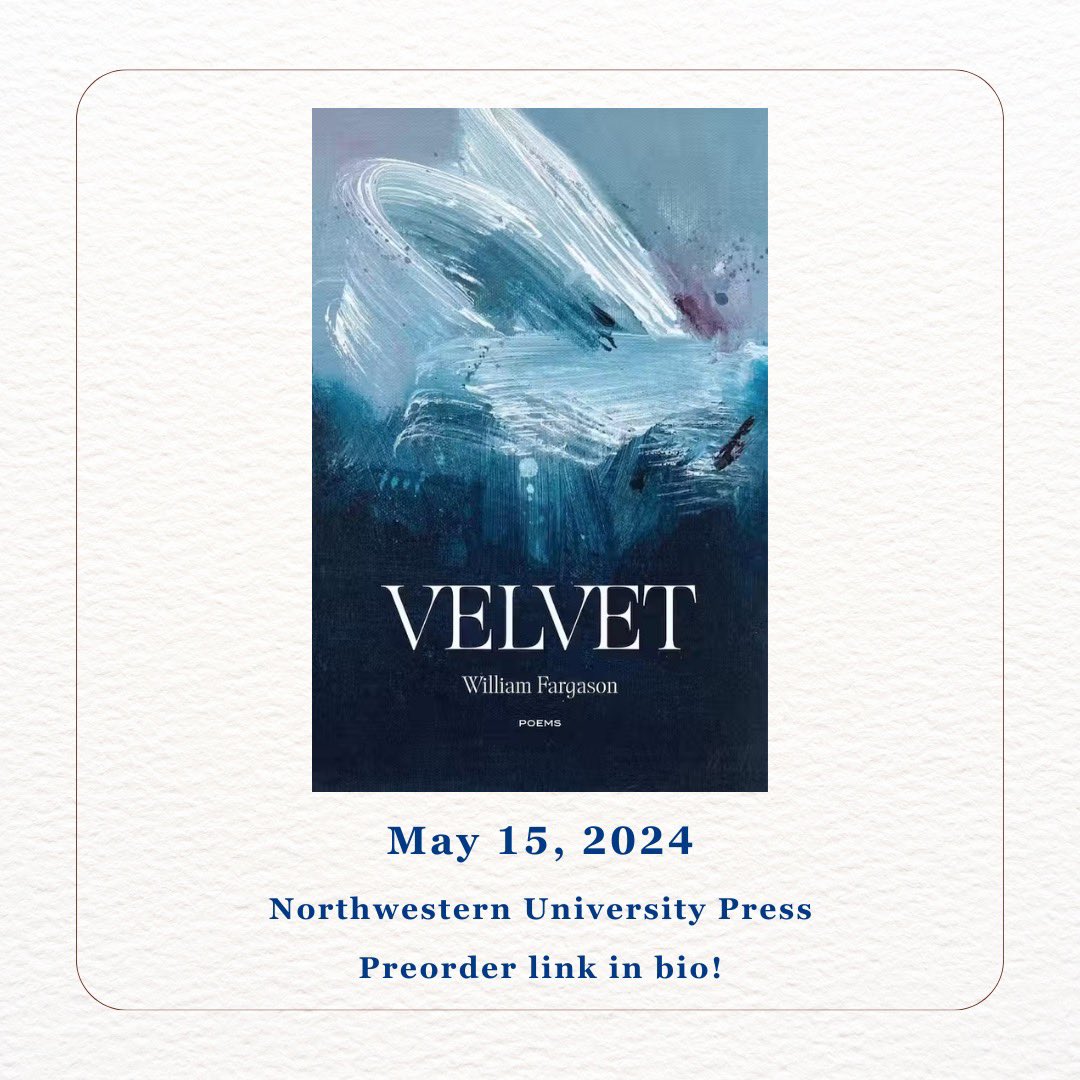 I’m excited to share this blurb for Velvet by the amazing Marianne Chan (@marianneLchan)! Preorder link in bio and below! @northwesternup nupress.northwestern.edu/9780810147232/…