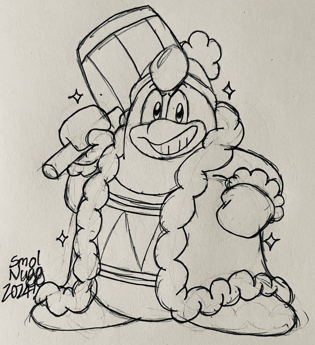 KING DEDEDE MY BELOVED 🥺🥺🥺

#Kirby #kingdedede #fanart