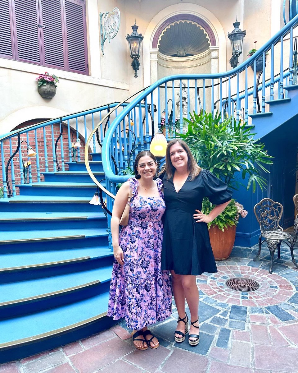 JLynchMDPhD's tweet photo. When your amazing grad student wins best poster at a conference held at Disneyland, you obviously take her to dinner at Club 33 to celebrate! #CCAS24 @LynchOpticsLab https://t.co/NSO62hWxx8