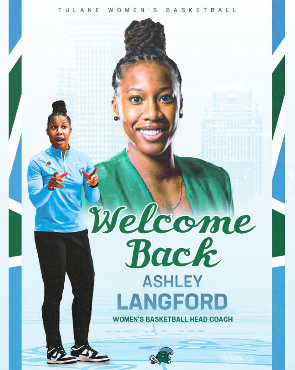 Michael Arata (@michaelarata) on Twitter photo GreenWaveNation - we met with Coach <a href="/AshLangford/">Ashley Langford</a> today and WOW!!! Love the energy and enthusiasm. Something special is about to happen with <a href="/GreenWaveWBB/">Tulane Women's Hoops</a>. Keep your eyes on this team. Pure winner and terrific addition to <a href="/TulaneAthletics/">Tulane Green Wave</a>. GrandSlamHomeRun hire. <a href="/FTWCollective/">Fear The Wave Collective Group</a> GreenWaveNation - we met with Coach <a href="/AshLangford/">Ashley Langford</a> today and WOW!!! Love the energy and enthusiasm. Something special is about to happen with <a href="/GreenWaveWBB/">Tulane Women's Hoops</a>. Keep your eyes on this team. Pure winner and terrific addition to <a href="/TulaneAthletics/">Tulane Green Wave</a>. GrandSlamHomeRun hire. <a href="/FTWCollective/">Fear The Wave Collective Group</a>