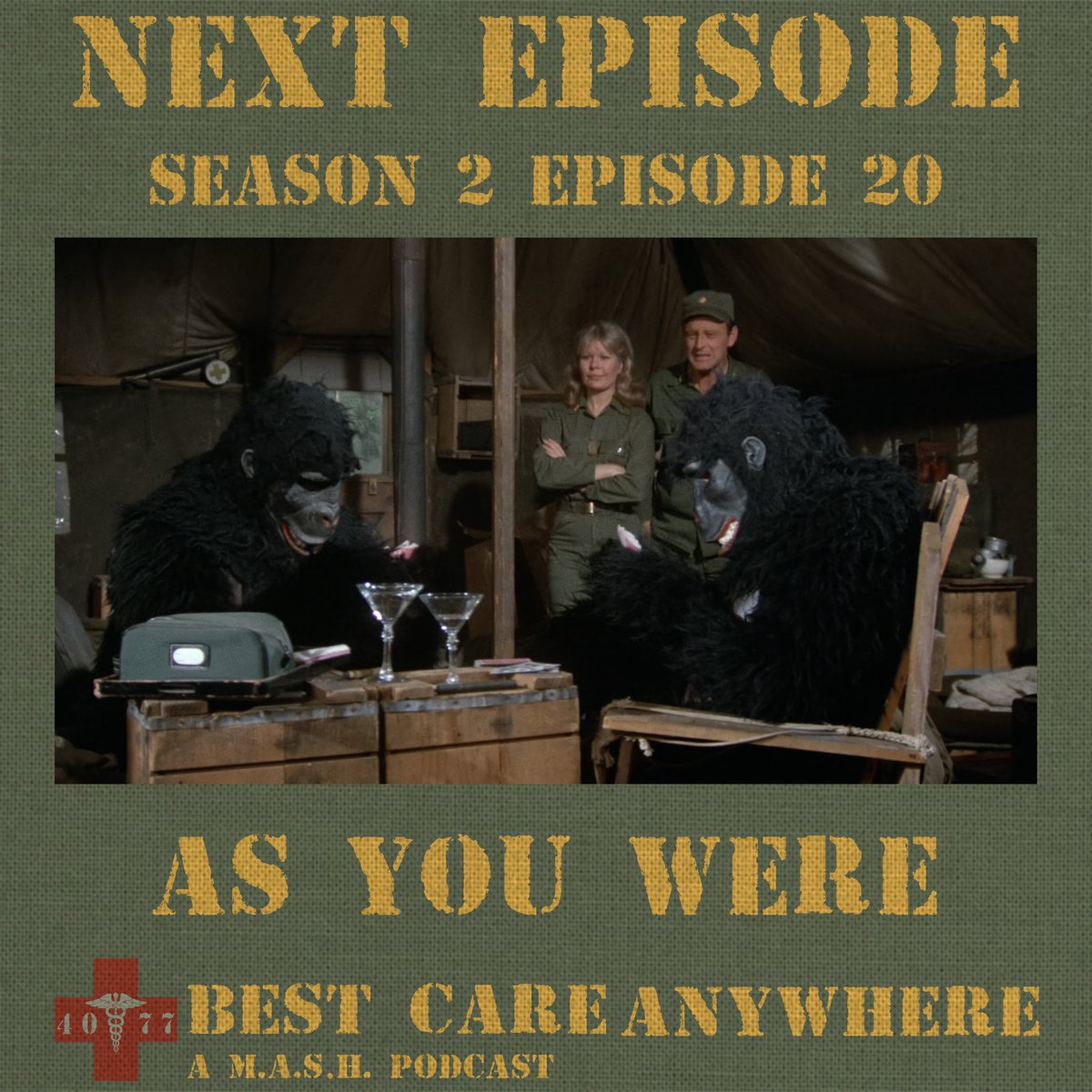 NEXT EPISODE:: 'As You Were' (S2-E20)

Another great 'Day in the Life' episode with some iconic lines and scenes! Share your favorite moments along with your thoughts and ratings below.

#AsYouWere #MASH4077 #BestCareAnywhere #MeandtheMissus