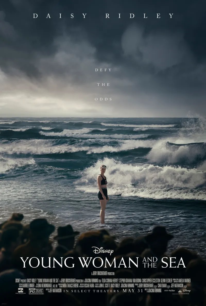 Disney’s #WaltDisneyPictures presents #YoungWomanAndTheSea - coming to select theatres on May 31, 2024 #TheWaltDisneyCompany