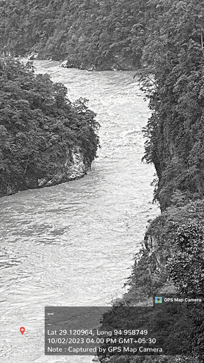 @himdispatch @nivedita_Him Canyon of fairies: Tsangpo falling into Siang (Brahmaputra) river.