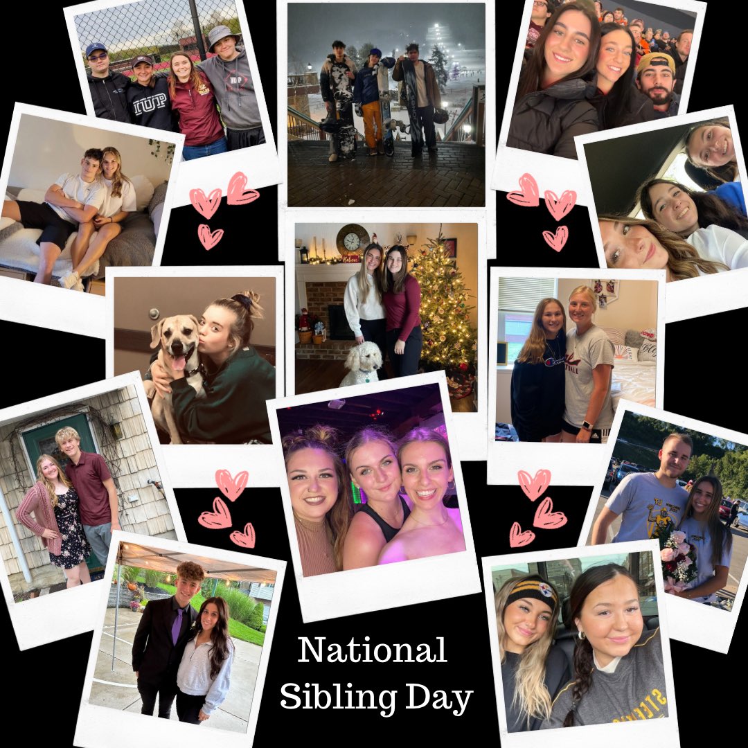 IUPsoftball's tweet photo. We would like to recognize and thank our siblings as yesterday was national siblings day! 

You are the greatest and usually loudest supporters and we thank you for that! 

#TalonsUp https://t.co/zPXqYc9eEm