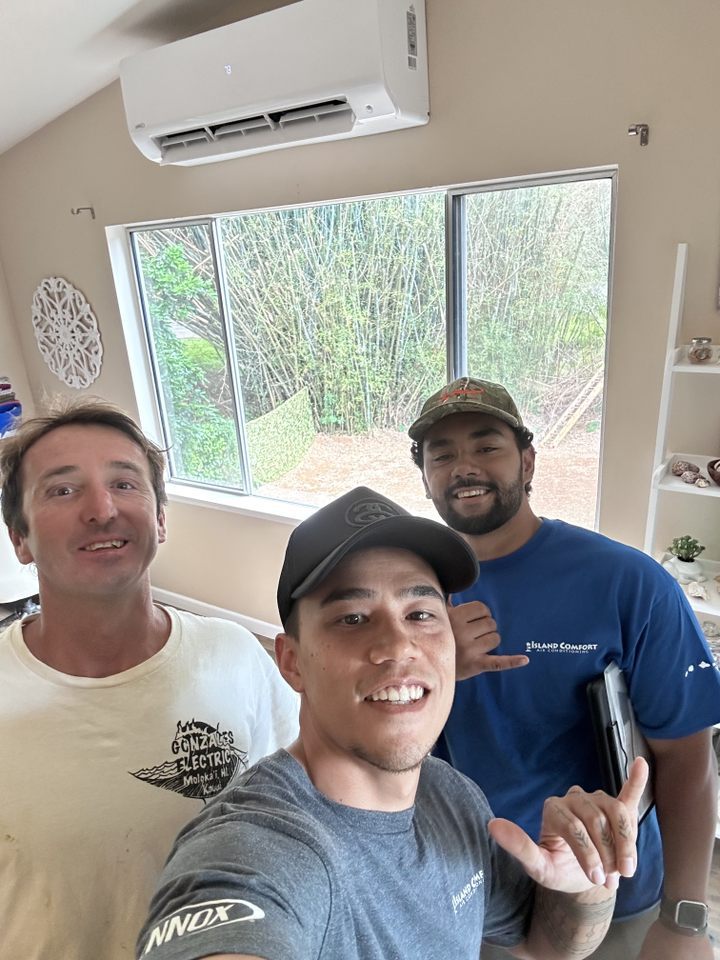 Another day, another cool upgrade! 💨 Our team is all smiles as we wrap up another flawless mini-split installation. Bringing comfort and efficiency to every corner!

#hawaiihvac #hawaiihvaccontractor #hawaiihvacservice #ohana #hawaiiconstruction #hawaiicontractor #hvaclife #heat