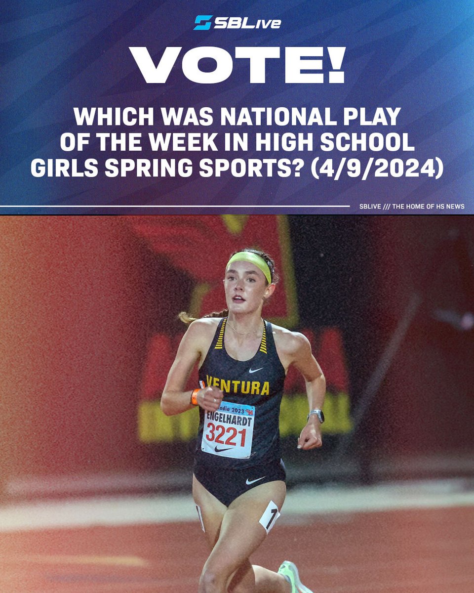 From triple plays to almost making history, last week's plays were unbelievable 🤯 Vote and let us know who you think had the national high school girls spring sports play of the week 🗳️🥎🥍👟⚽️ highschool.athlonsports.com/national/2024/…