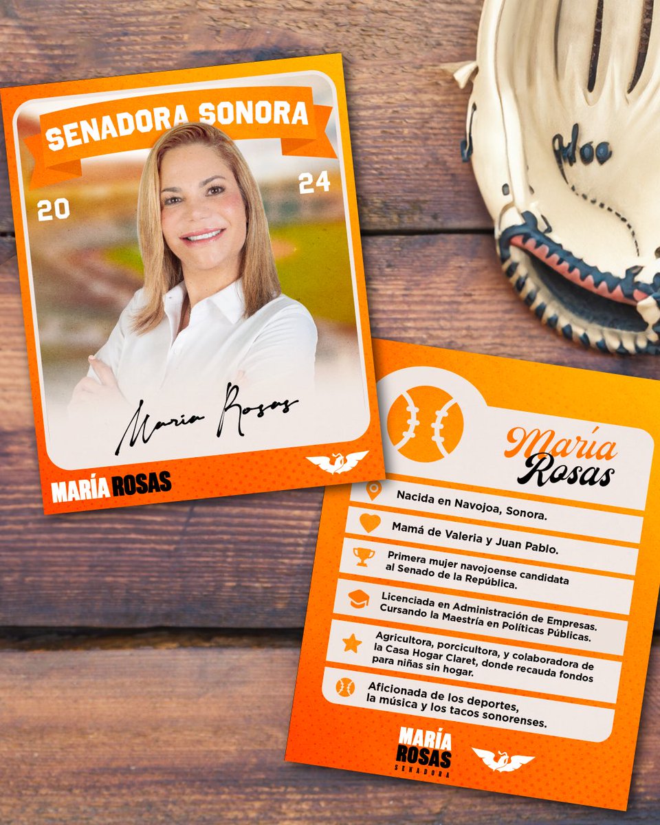 Ella es empresaria, mamá, con una gran causa: el cuidado de las niñas y los niños. <a href="/LaMaria110/">Maria Dolores Rosas Almada</a> será la primer mujer navojoense en el Senado. ¡Al tiro pa' todo Sonora! 🍊