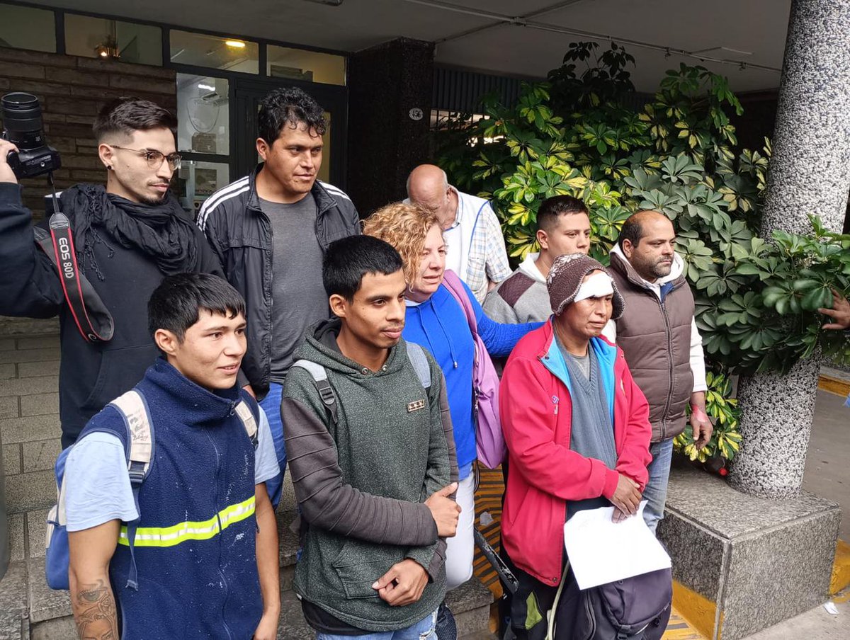 Salieron los presos de Milei. Jóvenes y laburantes. Parece que la casta eran ellos.