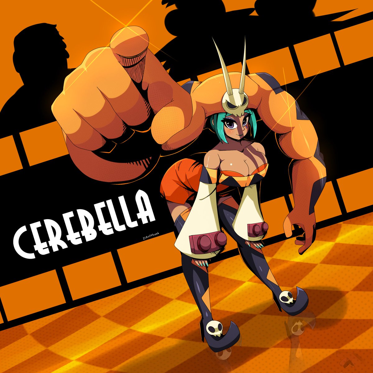 Happy Birthday Cerebella #skullgirls