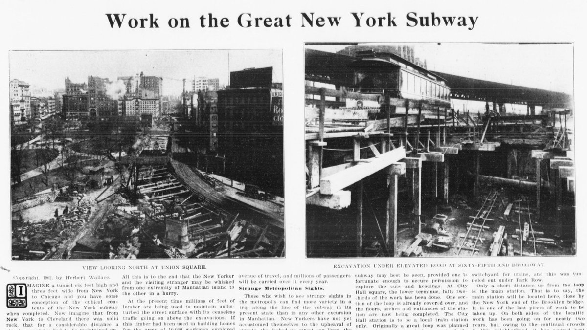 After the devastating Great Blizzard of 1888, New York City formed the Rapid Transit Commission to create a subway. The New York City Subway officially opened in 1904. Use this guide to learn more about it in #ChronAm guides.loc.gov/chronicling-am…