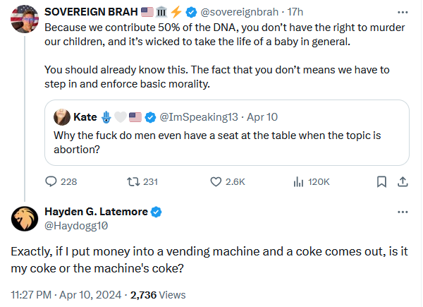 best of luck getting a coke machine to make a baby with you, boys