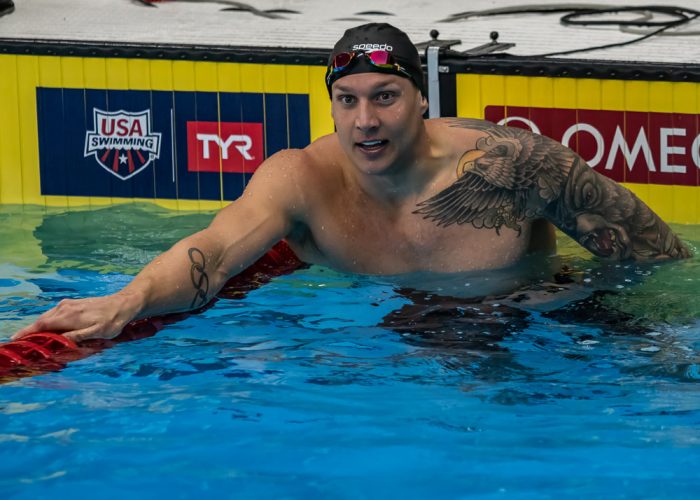TYR Pro Series San Antonio, Day Two Finals (Men's Events): Caeleb Dressel Looks Strong En Route to Victory in 100 Freestyle - is.gd/l2GyBG