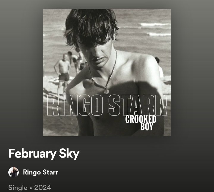 Congratulations @ringostarrmusic ! This is a belter!