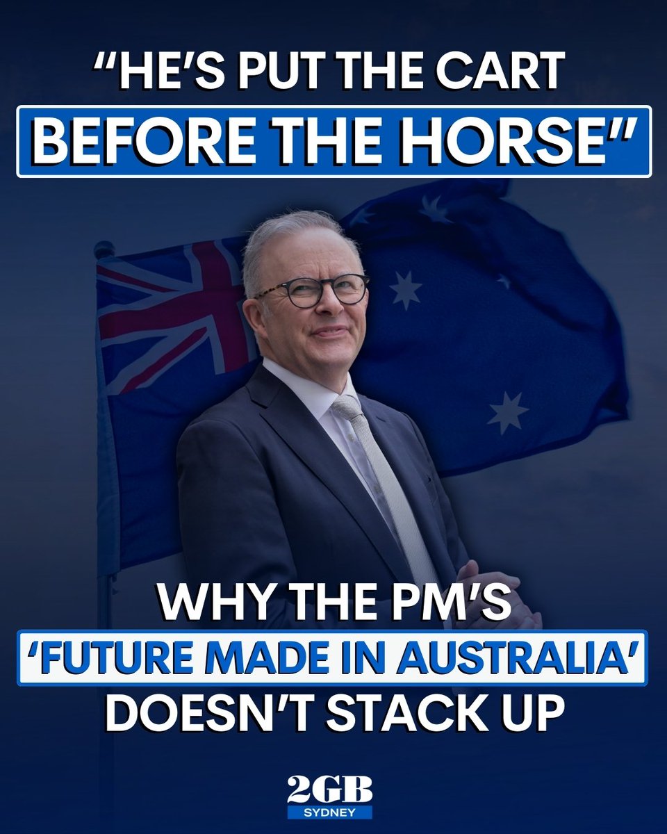 Anthony Albanese has unveiled his Future Made in Australia plan. Its goal is to support local jobs and Aussie made products. But when you dig into the details, it doesn’t stack up. 🎧omny.fm/shows/ben-ford…🎧