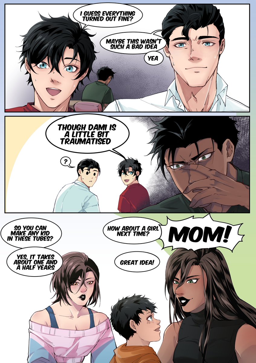 #Supersons as Parents part 4
#Taliaalghul