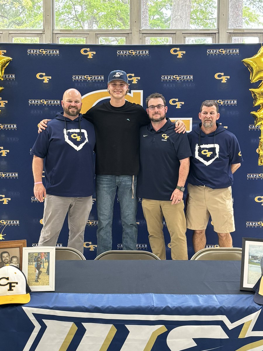 What a great day! We saw a kid go from a scrawny thrower to a future college pitcher in a year because he made a choice to never be outworked. Congrats @WyattJBarns, you deserve every bit of the recognition! You made it happen!