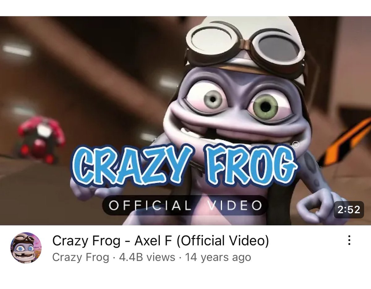 XxNatinatorXx's tweet image. If you’ve never heard of this song…LISTEN TO IT NOW, WHAT’RE YOU DOING?

#AwesomeSong @TrueCrazyFrog