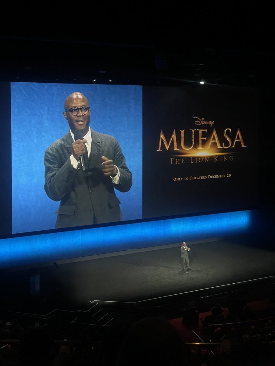 ‘MUFASA: THE LION KING’ is being showcased. #CinemaCon