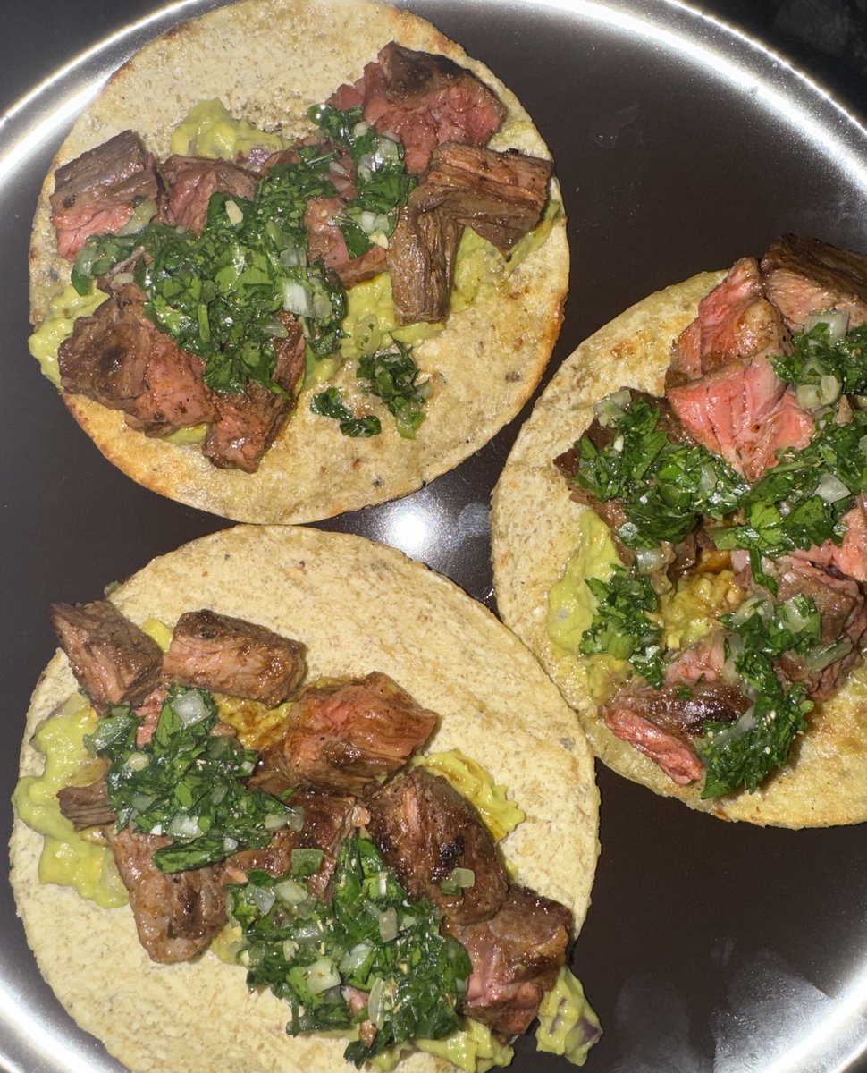 Made some steak tacos tonight 🔥 Scale of 1-10 how’d I do?