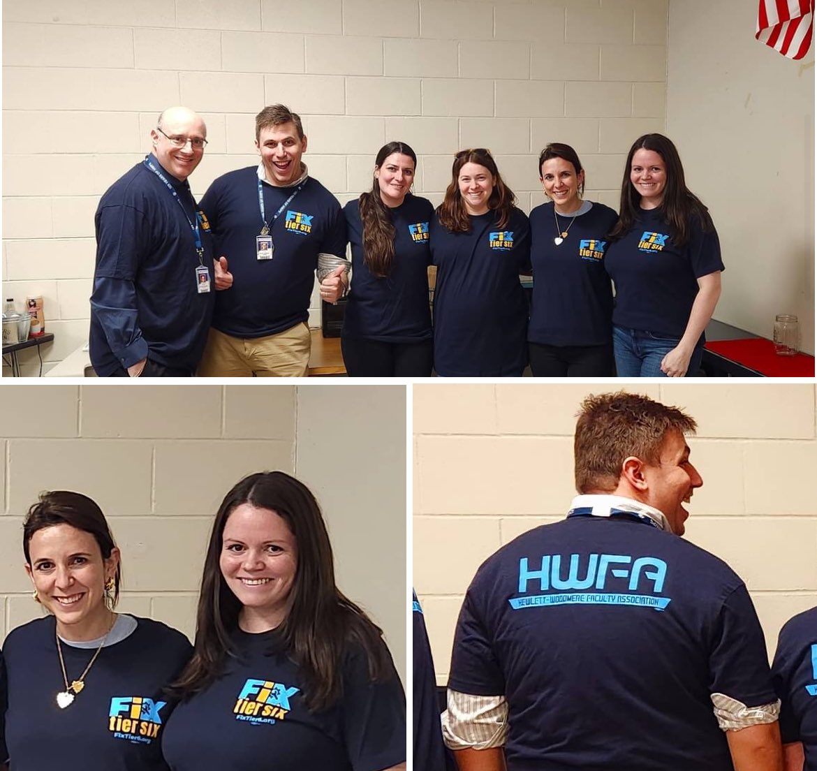 Coming soon to a classroom near you! HWFA’s Tier 4, 5, and 6 members working to #FixTier6