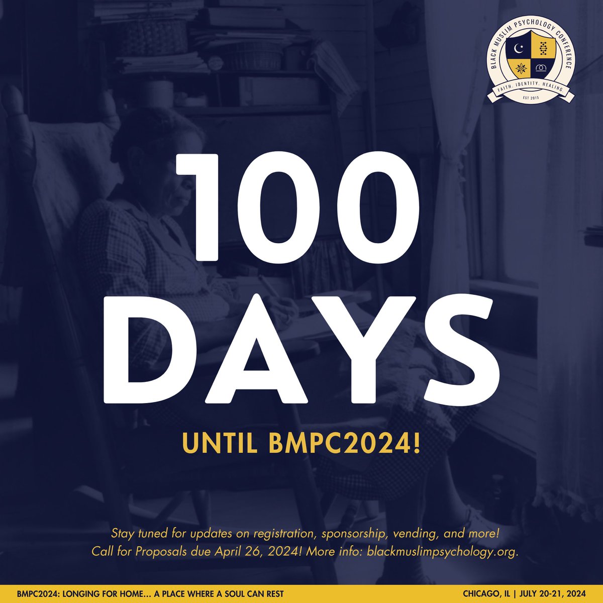 Eid Mubarak Folks!
Can you believe #BMPC2024 is in just 100 DAYS?!?!🫣 We’re so excited to welcome Warsan Shire & @HAbdullah39 as our keynote speakers! We’re also looking forward to the many wonderful scholars, activists + artists who will facilitate thought-provoking convos!