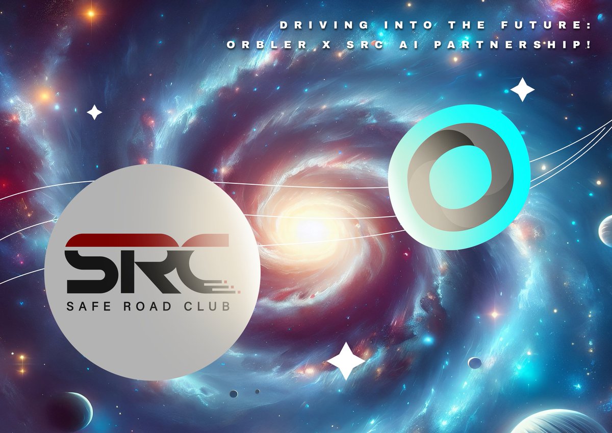 Excited to announce our partnership with @SRCAI_official, pioneering AI-powered Web3 app that rewards routine driving data. 🚀 With @Orbler1, we're accelerating innovation to enhance driving experiences and revolutionize road rewards! #AI #Web3 #BTC