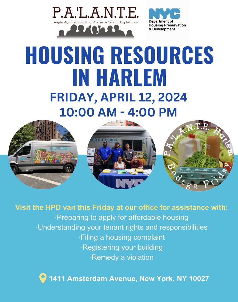 Join us! Happening tomorrow with @NYCHousing
