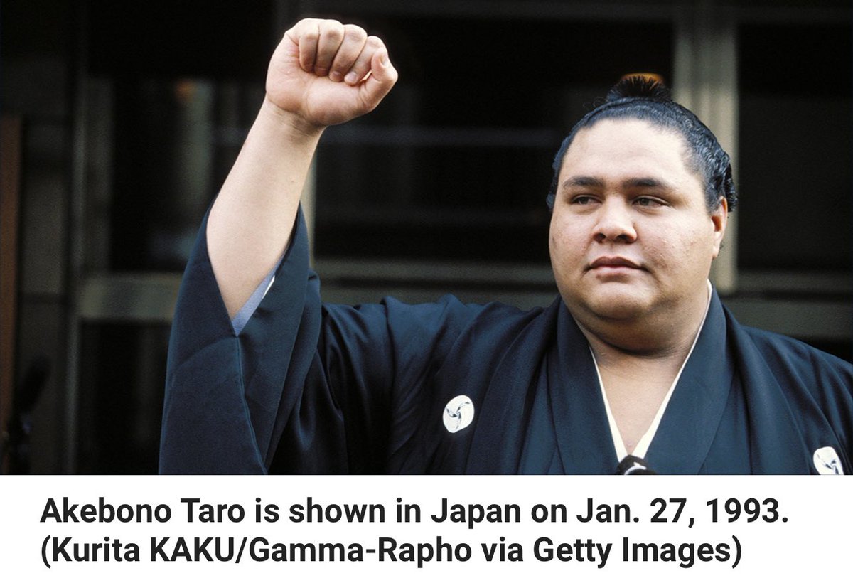 Sumo Trailblazer Passes The world’s loss with the passing of Akebono. Hawaii born and first non native Japanese Sumo grand champion.