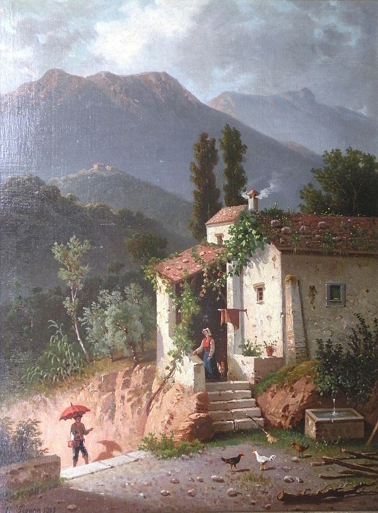 RAIMONDO SCOPPA
Pintor Italiano
1820-1890
Sin Nombre - 1883