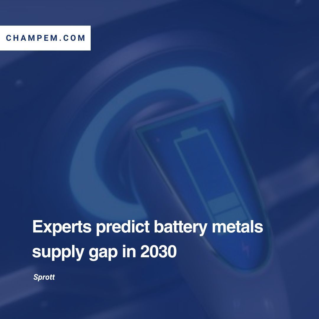 The rising demand for key minerals, driven in part by the move to EVs, could result in a supply gap that provides a potential investment opportunity in mineral exploration. Discover our projects ➡️ champem.com $LTHM $CHELF #ChampionElectricMetals #Exploration